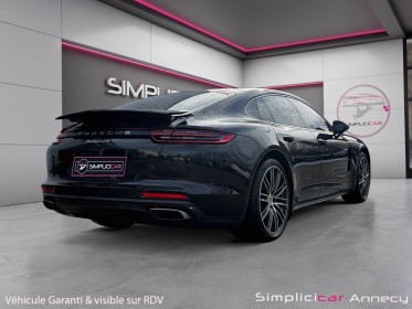 Porsche panamera 4 v6 3.0 462 hybrid pdk, pack chrono, garantie 12 mois occasion simplicicar annecy simplicicar simplicibike...