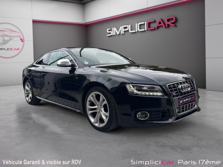 Audi s5 s5 v8 4.2 fsi 354 quattro tiptronic a / camera de recul / amortissement pilote / bo / full entretien audi /...