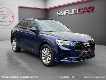 Audi q3 q3 35 tfsi 150 ch s tronic 7 s line garantie constructeur decembre 2026 entretien audi occasion simplicicar toulon...