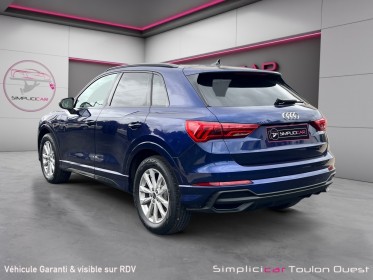 Audi q3 q3 35 tfsi 150 ch s tronic 7 s line garantie constructeur decembre 2026 entretien audi occasion simplicicar toulon...