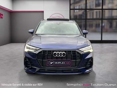Audi q3 q3 35 tfsi 150 ch s tronic 7 s line garantie constructeur decembre 2026 entretien audi occasion simplicicar toulon...