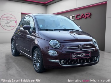 Fiat 500 my17 vpc 1.2 69 ch eco pack club/garantie 12 mois occasion montreuil (porte de vincennes)(75) simplicicar...