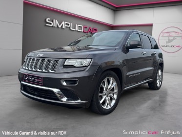 Jeep grand cherokee v6 3.0 crd 250 summit a full option garantie 12 mois occasion simplicicar frejus  simplicicar...