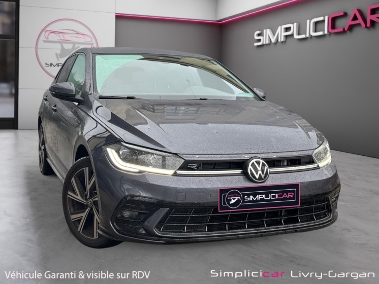 Volkswagen polo 1.0 tsi 95 ss dsg7 r-line occasion simplicicar livry gargan simplicicar simplicibike france