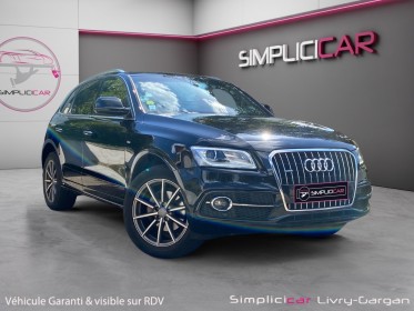 Audi q5 q5 2.0 tdi clean diesel 190 quattro s line s tronic 7 occasion simplicicar livry gargan simplicicar simplicibike france