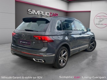 Volkswagen tiguan 2.0 tdi 150ch dsg7 r-line occasion simplicicar livry gargan simplicicar simplicibike france