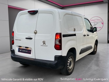Peugeot partner fourgon standard 1000 kg bluehdi 130 ss bvm6 asphalt occasion simplicicar livry gargan simplicicar...