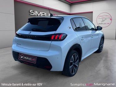 Peugeot 208 electrique 50 kwh 136ch gt pack éclairage d'ambiance siège chauffant camera de recul apple carplay garantie...