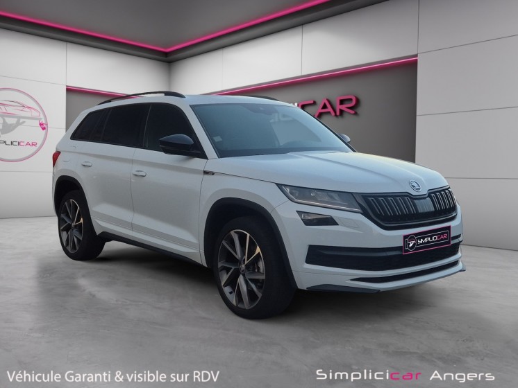 Skoda kodiaq 1.5 tsi 150 act dsg7 5pl sportline garantie 12 mois occasion simplicicar angers simplicicar simplicibike france