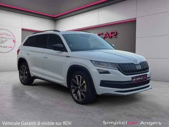 Skoda kodiaq 1.5 tsi 150 act dsg7 5pl sportline garantie 12 mois occasion simplicicar angers simplicicar simplicibike france