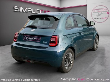 Fiat 500 118ch icone Écran tactile isofix vert garantie 12mois occasion simplicicar dunkerque simplicicar simplicibike france