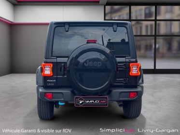 Jeep wrangler unlimited 4xe 2.0 l t 380 ch phev 4x4 bva8 overland occasion simplicicar livry gargan simplicicar simplicibike...