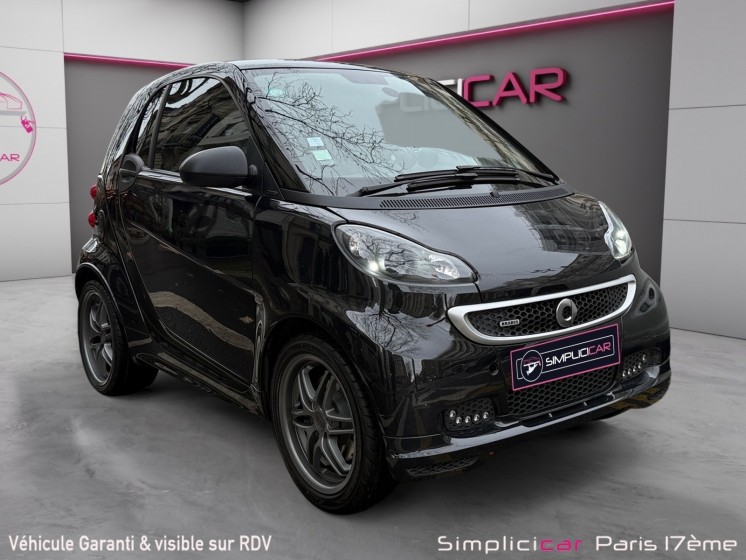 Smart fortwo brabus/chargeur rapide 22 kw / garantie 12 mois occasion paris 17ème (75)(porte maillot) simplicicar...