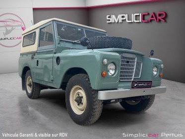 Land-rover serie 3 88 serie 3 entierement restaurer occasion simplicicar pertuis  simplicicar simplicibike france