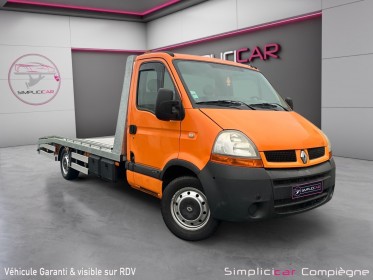 Renault master fourgon 3.5t 2.5 dci 100ch depaneuse - plateau alu - attelage - gyrophare - occasion simplicicar compiegne...