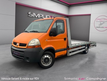 Renault master fourgon 3.5t 2.5 dci 100ch depaneuse - plateau alu - attelage - gyrophare - occasion simplicicar compiegne...
