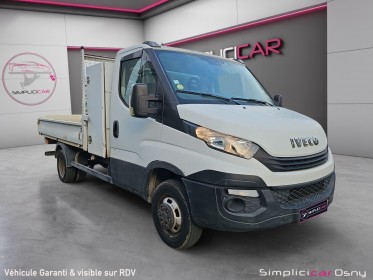 Iveco daily chassis cabine 35 c 14 136 cv  bvm6 / benne basculante occasion osny simplicicar simplicibike france