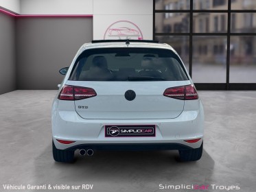 Volkswagen golf 2.0 tdi 184 dsg6 gtd toit ouvrant sport sound attelage garantie 12 mois occasion barberey simplicicar...