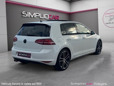 Volkswagen golf 2.0 tdi 184 dsg6 gtd toit ouvrant sport sound attelage garantie 12 mois occasion barberey simplicicar...