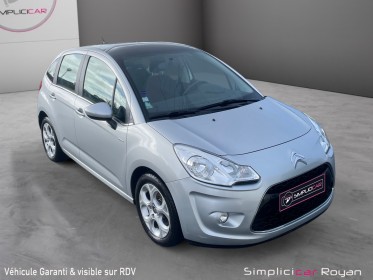 Citroen c3 c3 vti 120ch  airdream exclusive moteur a chaine garantie 12 mois occasion simplicicar royan simplicicar...