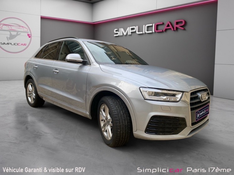 Audi q3 q3 1.4 tfsi cod 150 ch s tronic 6 ambition luxe occasion paris 17ème (75)(porte maillot) simplicicar simplicibike...