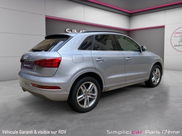Audi q3 q3 1.4 tfsi cod 150 ch s tronic 6 ambition luxe occasion paris 17ème (75)(porte maillot) simplicicar simplicibike...