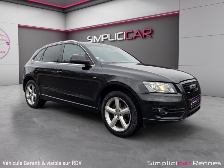 Audi q5 2.0 tfsi 211 quattro s line s tronic 7 - radar av/ar - sièges chauffants occasion simplicicar rennes simplicicar...