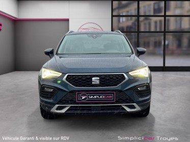 Seat ateca 2.0 tdi 150 dsg7 style toit ouvrant carplay hayon électrique garantie 12 mois occasion barberey simplicicar...