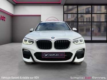 Bmw x3 g01 20d m-sport 190ch   pack m , avertisseur d'angle mort, caméra de recul, coffre électriques, boite automatique...