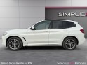Bmw x3 g01 20d m-sport 190ch   pack m , avertisseur d'angle mort, caméra de recul, coffre électriques, boite automatique...