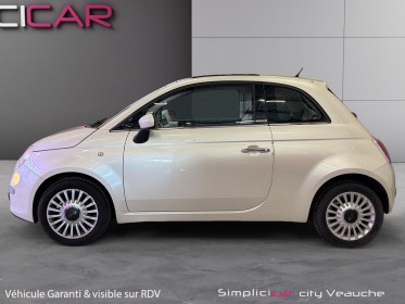 Fiat 500 1.2 8v 69 ch ss lounge / clim / toit pano occasion simplicicar veauche simplicicar simplicibike france