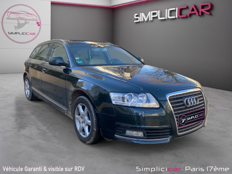 Audi a6 avant v6 2.8 fsi 190 ambition luxe occasion paris 17ème (75)(porte maillot) simplicicar simplicibike france
