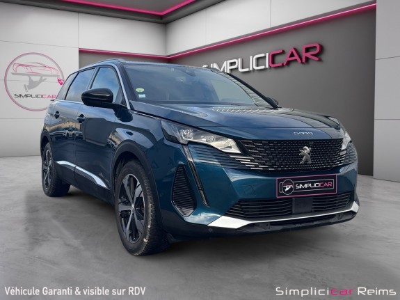 Peugeot 5008 ii bluehdi 130ch eat8 gt - 7 places - attelage - garantie 12 mois occasion simplicicar reims simplicicar...