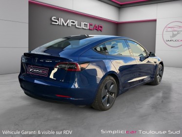 Tesla model 3 standard rwd plus 60 kwh garantie constructeur occasion simplicicar toulouse sud simplicicar simplicibike france