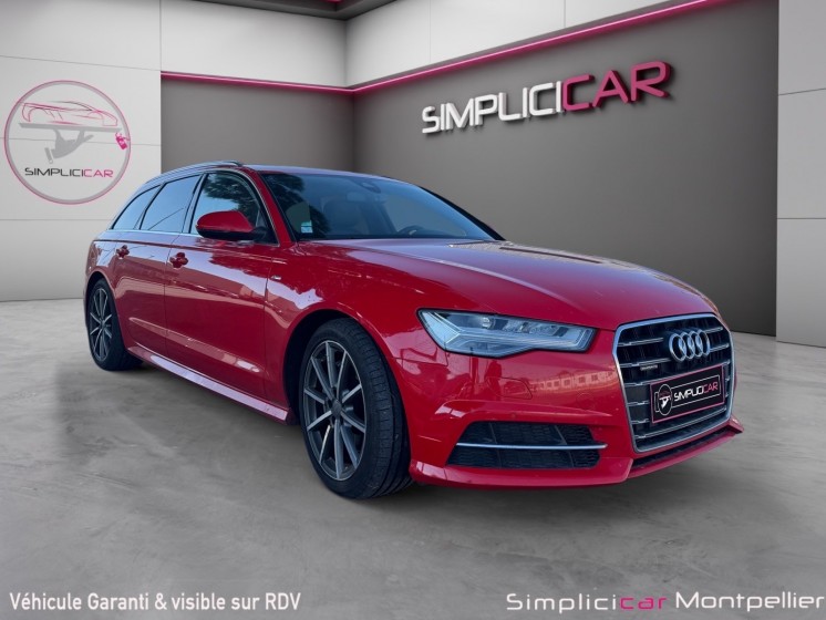 Audi a6 avant quattro 3.0l tdi s line 218ch v6 garantie 12 mois occasion montpellier (34) simplicicar simplicibike france