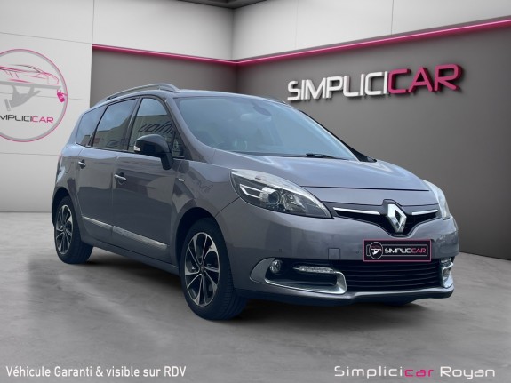 Renault grand scenic iii dci 110ch  energy bose edition 7 places entretien complet garantie 12 mois occasion simplicicar...