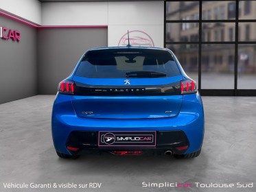 Peugeot 208 bluehdi 100 ss bvm6 gt carplay caméra de recul sièges chauffants garantie 12 mois occasion simplicicar toulouse...