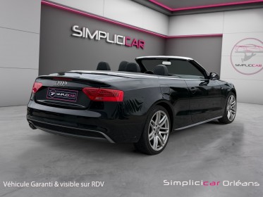 Audi a5 cabriolet 2.0 tdi 190 s tronic s line sièges chauffants radar de recul av ar garantie 12 mois occasion simplicicar...