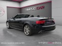 Audi a5 cabriolet 2.0 tdi 190 s tronic s line sièges chauffants radar de recul av ar garantie 12 mois occasion simplicicar...
