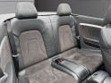 Audi a5 cabriolet 2.0 tdi 190 s tronic s line sièges chauffants radar de recul av ar garantie 12 mois occasion simplicicar...