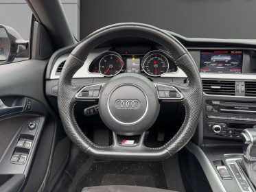 Audi a5 cabriolet 2.0 tdi 190 s tronic s line sièges chauffants radar de recul av ar garantie 12 mois occasion simplicicar...