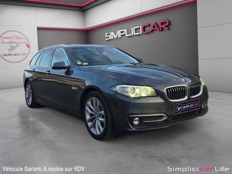 Bmw serie 5 touring f11 lci 520d xdrive 190 ch luxury a / caméra 360 / 4 pneus neufs / toit ouvrant occasion simplicicar...