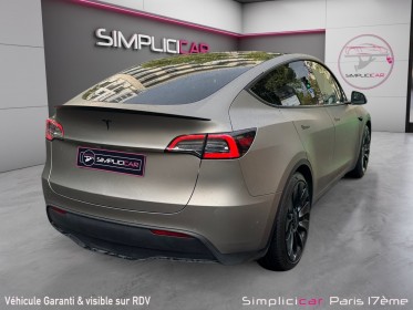 Tesla model y performance dual motor awd occasion paris 17ème (75)(porte maillot) simplicicar simplicibike france