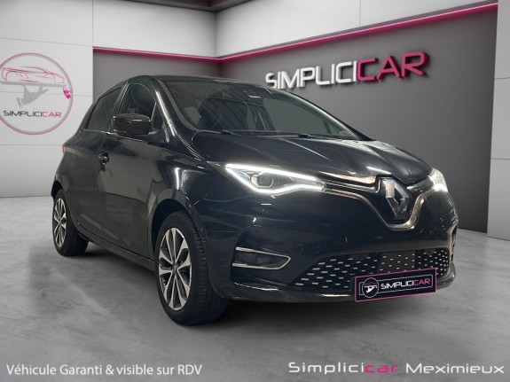 Renault zoe r135 intens cable de recharge inclus batterie en location garantie 12 mois occasion simplicicar meximieux...