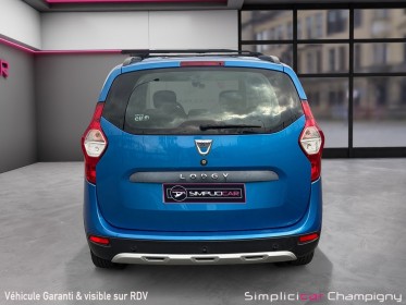Dacia lodgy dci 110 7 places stepway - garantie 12 mois - gps - clim - régulateur occasion champigny-sur-marne (94)...