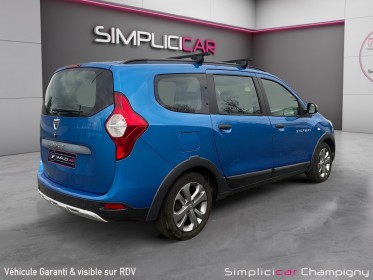 Dacia lodgy dci 110 7 places stepway - garantie 12 mois - gps - clim - régulateur occasion champigny-sur-marne (94)...