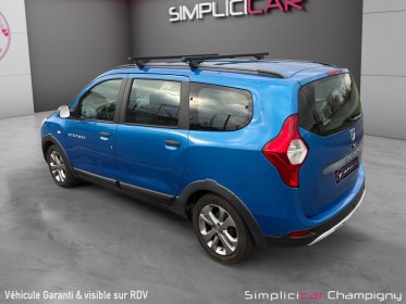 Dacia lodgy dci 110 7 places stepway - garantie 12 mois - gps - clim - régulateur occasion champigny-sur-marne (94)...