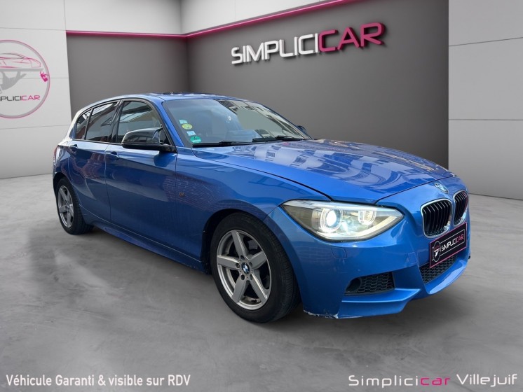 Bmw serie 1 f20 118d 143 ch m sport, carplay, toit ouvrant, sièges chauffants, radar ar, intérieur alcantara, garantie...