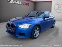 Bmw serie 1 f20 118d 143 ch m sport, carplay, toit ouvrant, sièges chauffants, radar ar, intérieur alcantara, garantie...