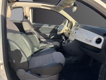Fiat 500c 1.2 8v 69 ch lounge radars de recul climatisation toit ouvrant en toile garantie 12 mois occasion barberey...